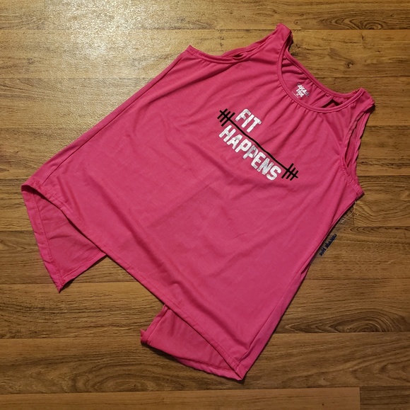 cascade blue Tops - 🆕️Fit Happens Fly-Away Back Tank Top